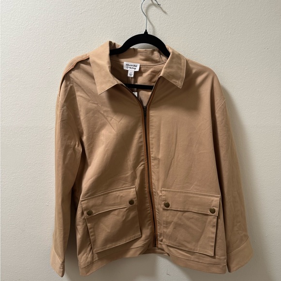 The Drop Jackets & Blazers - Women's Tan Utility Jacket